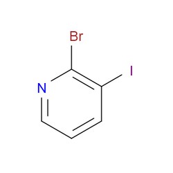 Aobchem&nbsp;2-Bromo-3-iodopyridine |  ≥97% |  CAS 265981-13-3 |  C5H3BrIN |  25g