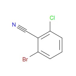 Aobchem&nbsp;2-Bromo-6-chlorobenzonitrile |  ≥97% |  CAS 6575-08-2 |  C7H3BrClN |  10g