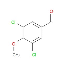 Aobchem&nbsp;3 5-Dichloro-4-methoxybenzaldehyde |  ≥97% |  CAS 41727-58-6 |  C8H6Cl2O2 |  25g