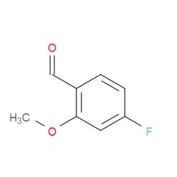Aobchem&nbsp;4-Fluoro-2-methoxybenzaldehyde |  ≥97% |  CAS 450-83-9 |  C8H7FO2 |  25g