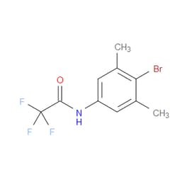 Aobchem&nbsp;N-(4-Bromo-3 5-dimethylphenyl)-2 2 2-trifluoroacetamide |  ≥97% |  CAS 306297-11-0 |  C10H9BrF3NO |  10g