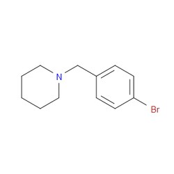 Aobchem&nbsp;1-(4-Bromobenzyl)piperidine |  ≥97% |  CAS 178162-69-1 |  C12H16BrN |  25g