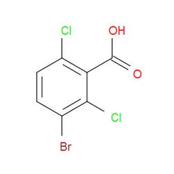 Aobchem&nbsp;2 6-Dichloro-3-bromobenzoic acid |  ≥97% |  CAS 80257-12-1 |  C7H3BrCl2O2 |  1g
