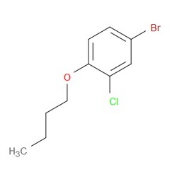 Aobchem&nbsp;4-Bromo-1-butoxy-2-chlorobenzene |  ≥97% |  CAS 1266253-69-3 |  C10H12BrClO |  5g