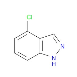 Aobchem&nbsp;4-Chloro-1H-indazole |  ≥97% |  CAS 13096-96-3 |  C7H5ClN2 |  25g