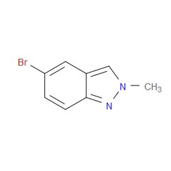 Aobchem&nbsp;2-Methyl-5-bromo-2H-indazole |  ≥97% |  CAS 465529-56-0 |  C8H7BrN2 |  25g