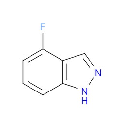 Aobchem&nbsp;4-Fluoro-1H-indazole |  ≥97% |  CAS 341-23-1 |  C7H5FN2 |  5g