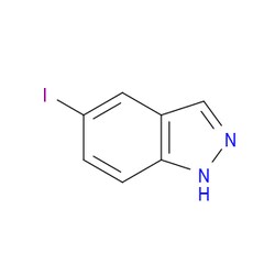 Aobchem&nbsp;5-Iodo-1H-indazole |  ≥95% |  CAS 55919-82-9 |  C7H5IN2 |  25g