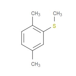 Aobchem&nbsp;(2 5-Dimethylphenyl)(methyl)sulfane |  ≥97% |  CAS 66623-67-4 |  C9H12S |  10g