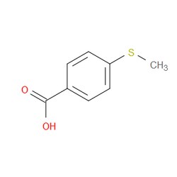 Aobchem&nbsp;4-(Methylthio)benzoic acid |  ≥97% |  CAS 13205-48-6 |  C8H8O2S |  25g