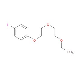 Aobchem&nbsp;1-(2-(2-Ethoxyethoxy)ethoxy)-4-iodobenzene |  ≥97% |  CAS 2305345-75-7 |  C12H17IO3 |  500mg