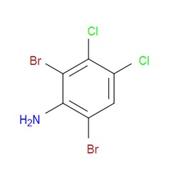 Aobchem&nbsp;2 6-Dibromo-3 4-dichloroaniline |  ≥97% |  CAS 71642-17-6 |  C6H3Br2Cl2N |  10g