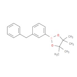 Aobchem&nbsp;3-Benzylphenylboronic acid pinacol ester |  ≥97% |  CAS 1073355-05-1 |  C19H23BO2 |  10g