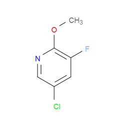 Aobchem&nbsp;5-Chloro-3-fluoro-2-methoxypyridine |  ≥97% |  CAS 886374-01-2 |  C6H5ClFNO |  10g