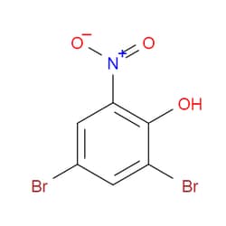 Aobchem&nbsp;2 4-Dibromo-6-nitrophenol |  ≥97% |  CAS 15969-09-2 |  C6H3Br2NO3 |  25g