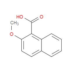 Aobchem&nbsp;2-Methoxy-1-naphthoic acid |  ≥95% |  CAS 947-62-6 |  C12H10O3 |  5g