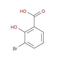 Aobchem&nbsp;3-Bromo-2-hydroxybenzoic acid |  ≥97% |  CAS 3883-95-2 |  C7H5BrO3 |  10g