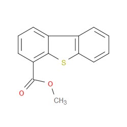 Aobchem&nbsp;Methyl dibenzo[b d]thiophene-4-carboxylate |  ≥97% |  CAS 60718-97-0 |  C14H10O2S |  500mg