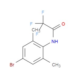 Aobchem&nbsp;N-(4-Bromo-2 6-dimethylphenyl)-2 2 2-trifluoroacetamide |  ≥97% |  CAS 872415-94-6 |  C10H9BrF3NO |  1g