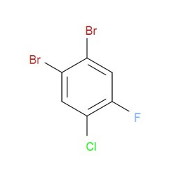 Aobchem&nbsp;1 2-Dibromo-4-chloro-5-fluorobenzene |  ≥97% |  CAS 1000578-16-4 |  C6H2Br2ClF |  10g