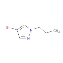 Aobchem&nbsp;4-Bromo-1-propyl-1H-pyrazole |  ≥97% |  CAS 141302-33-2 |  C6H9BrN2 |  25g