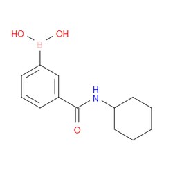 Aobchem&nbsp;3-(Cyclohexylaminocarbonyl)phenylboronic acid |  ≥97% |  CAS 850567-25-8 |  C13H18BNO3 |  5g