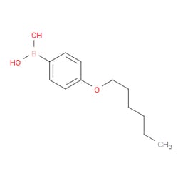 Aobchem&nbsp;4-Hexyloxyphenylboronic acid |  ≥95% |  CAS 121219-08-7 |  C12H19BO3 |  25g