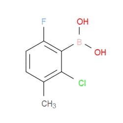 Aobchem&nbsp;2-Chloro-6-fluoro-3-methylphenylboronic acid |  ≥97% |  CAS 352535-85-4 |  C7H7BClFO2 |  5g