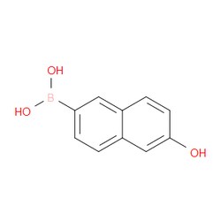 Aobchem&nbsp;6-Hydroxynaphthalene-2-boronic acid |  ≥95% |  CAS 173194-95-1 |  C10H9BO3 |  10g