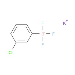 Aobchem&nbsp;POTASSIUM (3-CHLOROPHENYL)TRIFLUOROBORATE |  ≥97% |  CAS 411206-75-2 |  C6H4BClF3K |  5g