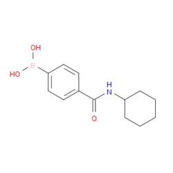 Aobchem&nbsp;4-(Cyclohexylaminocarbonyl)phenylboronic acid |  ≥97% |  CAS 762262-07-7 |  C13H18BNO3 |  5g