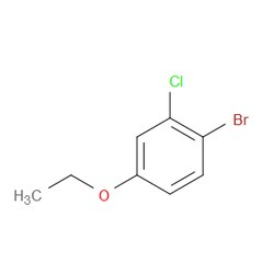 Aobchem&nbsp;4-Bromo-3-chloroethoxybenzene |  ≥97% |  CAS 313545-43-6 |  C8H8BrClO |  25g
