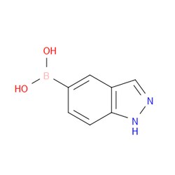 Aobchem&nbsp;1H-Indazole-5-boronic acid |  ≥97% |  CAS 338454-14-1 |  C7H7BN2O2 |  25g