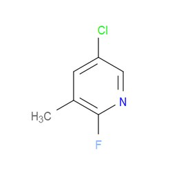 Aobchem&nbsp;5-Chloro-2-fluoro-3-methylpyridine |  ≥97% |  CAS 375368-84-6 |  C6H5ClFN |  25g
