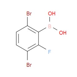 Aobchem&nbsp;3 6-Dibromo-2-fluorophenylboronic acid |  ≥97% |  CAS 870778-92-0 |  C6H4BBr2FO2 |  25g