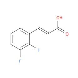 Aobchem&nbsp;2 3-Difluorocinnamic acid |  ≥95% |  CAS 207981-48-4 |  C9H6F2O2 |  5g