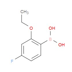 Aobchem&nbsp;2-Ethoxy-4-fluorophenylboronic acid |  ≥97% |  CAS 480438-58-2 |  C8H10BFO3 |  25g