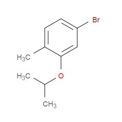 Aobchem&nbsp;4-Bromo-2-isopropoxytolune |  ≥97% |  CAS 1114808-85-3 |  C10H13BrO |  5g
