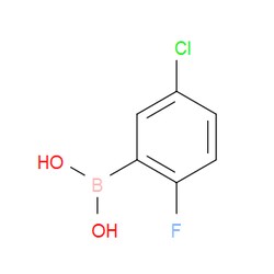 Aobchem&nbsp;5-Chloro-2-fluorophenylboronic acid |  ≥97% |  CAS 352535-83-2 |  C6H5BClFO2 |  25g