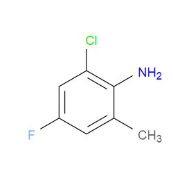 Aobchem&nbsp;2-Chloro-4-fluoro-6-methylaniline |  ≥95% |  CAS 332903-47-6 |  C7H7ClFN |  25g