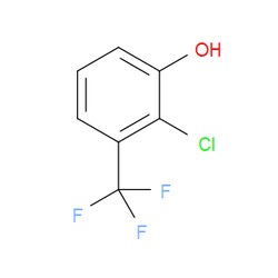 Aobchem&nbsp;2-Chloro-3-hydroxybenzotrifluoride |  ≥97% |  CAS 138377-34-1 |  C7H4ClF3O |  5g