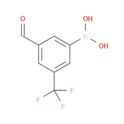 Aobchem&nbsp;3-Formyl-5-(trifluoromethyl)phenylboronic acid |  ≥97% |  CAS 1451393-24-0 |  C8H6BF3O3 |  5g