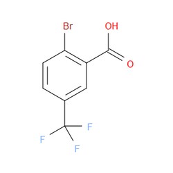 Aobchem&nbsp;2-Bromo-5-(trifluoromethyl)benzoic acid |  ≥97% |  CAS 1483-56-3 |  C8H4BrF3O2 |  10g