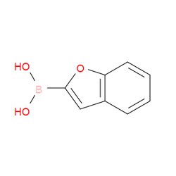 Aobchem&nbsp;Benzofuran-2-boronic acid |  ≥97% |  CAS 98437-24-2 |  C8H7BO3 |  25g