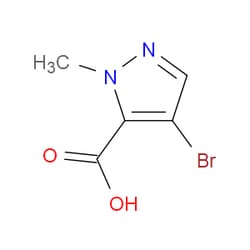Aobchem&nbsp;4-Bromo-2-methyl-2H-pyrazole-3-carboxylic acid |  ≥95% |  CAS 84547-84-2 |  C5H5BrN2O2 |  5g