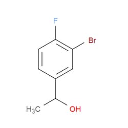 Aobchem&nbsp;1-(3-Bromo-4-fluorophenyl)ethanol |  ≥97% |  CAS 900175-01-1 |  C8H8BrFO |  25g