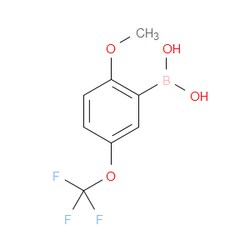 Aobchem&nbsp;2-Methoxy-5-trifluoromethoxyphenylboronic acid |  ≥97% |  CAS 290832-43-8 |  C8H8BF3O4 |  25g