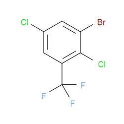 Aobchem&nbsp;3-Bromo-2 5-dichlorobenzotrifluoride |  ≥95% |  CAS 2168432-60-6 |  C7H2BrCl2F3 |  25g