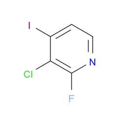 Aobchem&nbsp;3-Chloro-2-fluoro-4-iodopyridine |  ≥95% |  CAS 796851-05-3 |  C5H2ClFIN |  5g