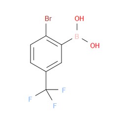 Aobchem&nbsp;2-Bromo-5-trifluoromethylphenylboronic acid |  ≥97% |  CAS 957034-38-7 |  C7H5BBrF3O2 |  5g